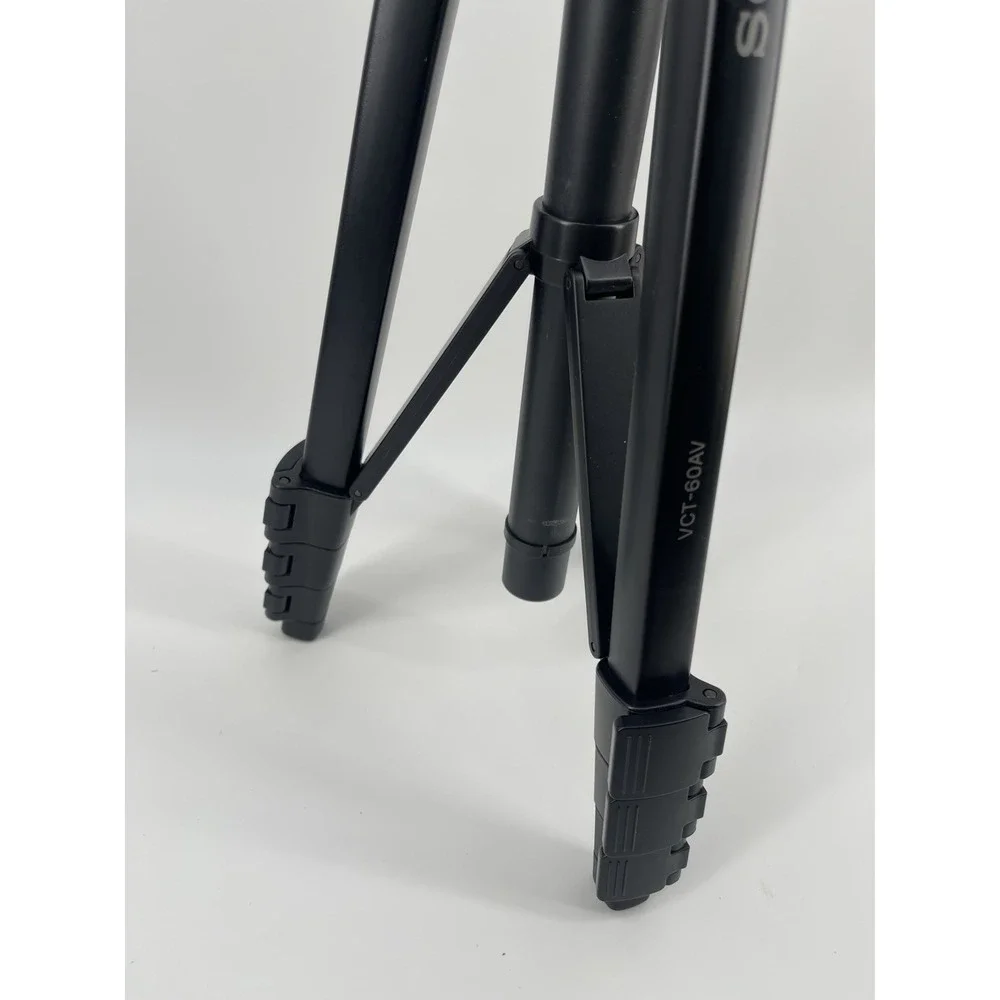 Sony VCT-60AV Tripod W/ Remote Control Handle Camcorder Camera Used‎